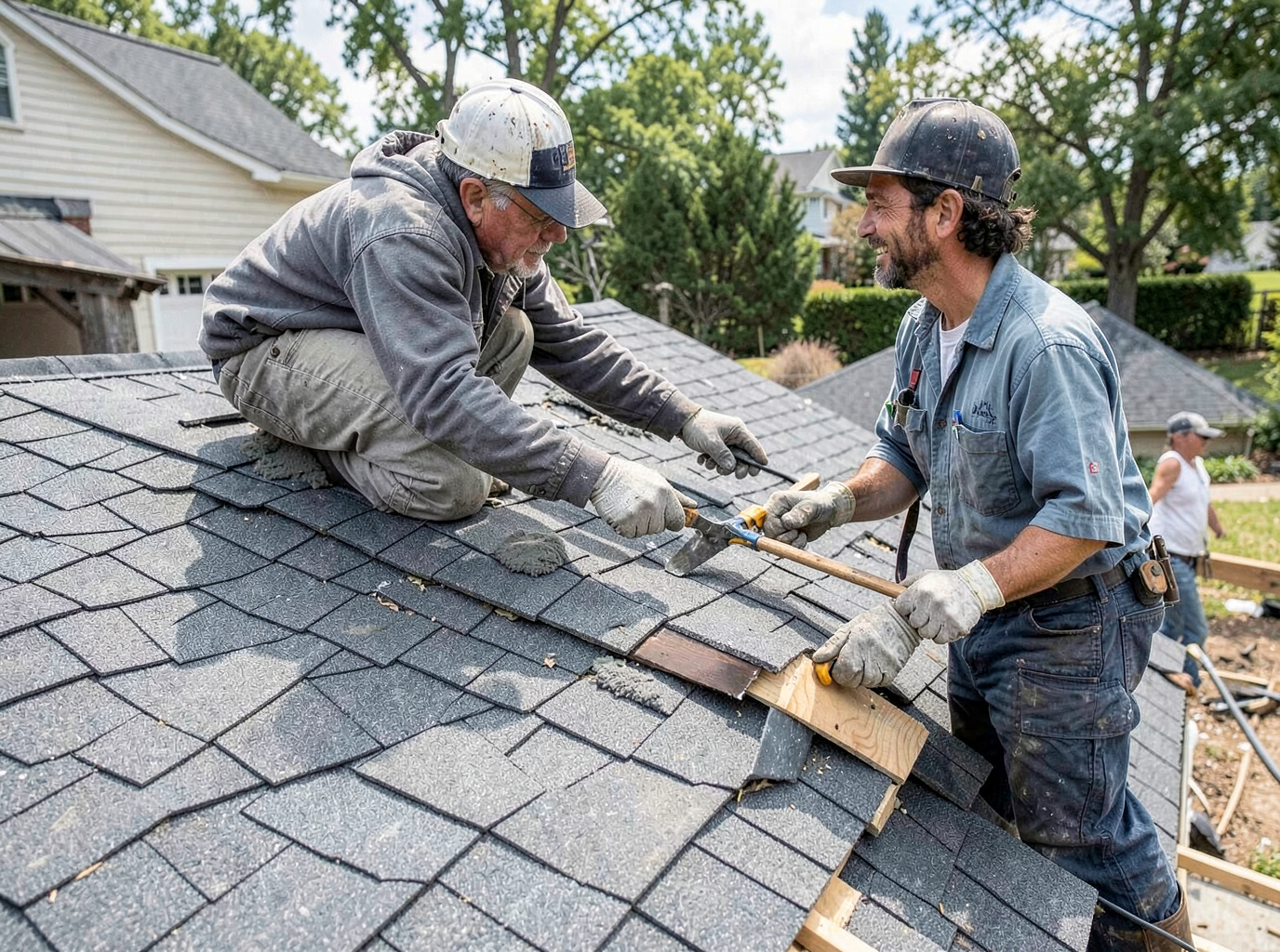 Asphalt Shingle Roof Replacement in St. Joseph